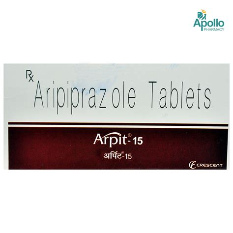 Arpit-15 Tablet 10's Price, Uses, Side Effects, Composition - Apollo ...