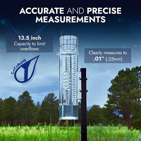 Climalytic TROPO 4" All-Weather Mountable Rain Gauge, Freeze Resistant ...