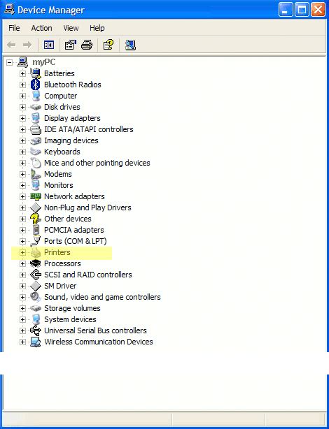 Device Manager Printer Driver 的图像结果