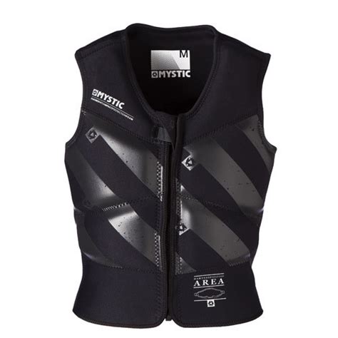 Mystic Block Impact Vest Fzip Black Nu slechts € 119,99 bij Waterspor