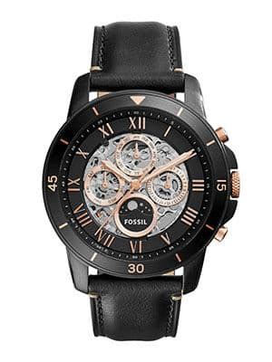 Get Fossil Men Black Analogue Watch Watch Images at Comparos