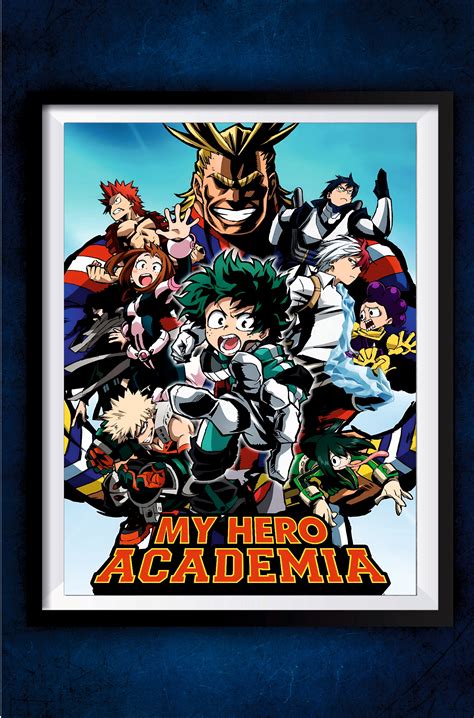 My Hero Academia Poster #1 || Anime Poster – GeekyGallery