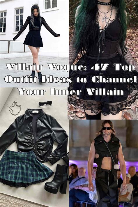 Villain Outfit Ideas at Johnny Sanderson blog
