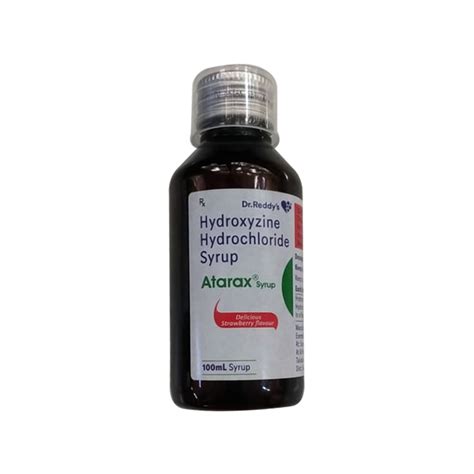 Atarax Delicious Strawberry Flavour Syrup 100ml - Multimedicos