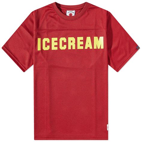 ICECREAM Mesh Football Jersey Red | END. (US)