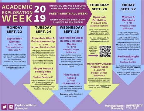 Exploration Expo: Health & Helping Majors - University Calendar ...