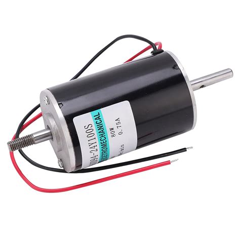 Electric Motor, Mini DC Motor 8500RPM Adjustable Speed 24V for DIY Toys ...