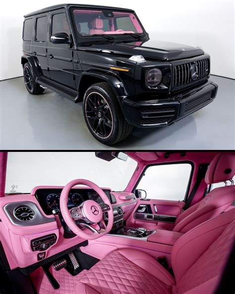 2024 Mercedes-Benz AMG G550 with Bespoke Pink Interior