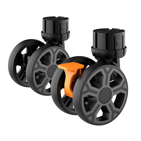 Heavy Duty Rotation Wheels for BY06 Folding Utility Cart Rolling Crate ...