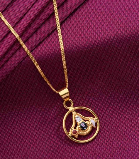 Buy Balaji Gold Pendant – P. N. Gadgil & Sons Ltd