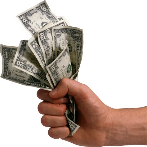Hand Holding Dollars Money transparent PNG - StickPNG