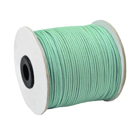 Buy waxed cotton cord in Mint Green color at best prices ...