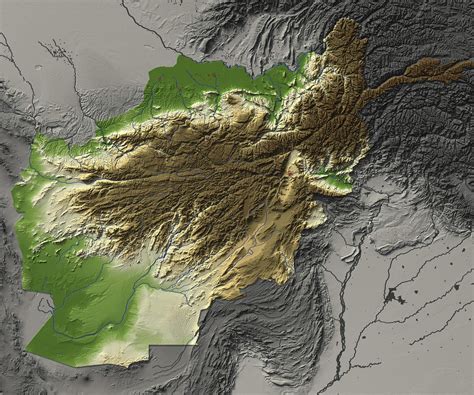 Afghanistan Map - Guide of the World