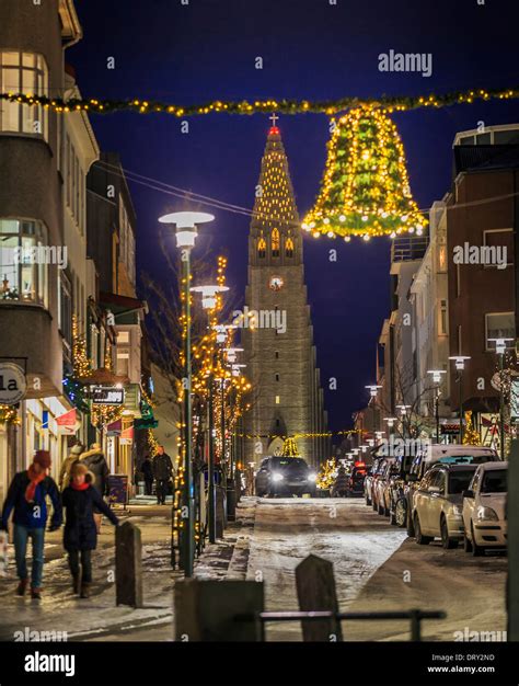 Christmas time, Reykjavik, Iceland Stock Photo: 66363065 - Alamy