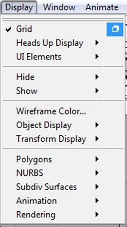 Image result for Maya Grid Options