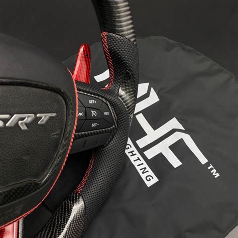 2014-2021 Red Carbon Hellcat SRT Steering Wheel – MHFAutoLighting