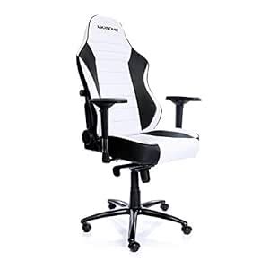 MAXNOMIC Commander S (BWE (Black/White)) Premium Gaming Office ...