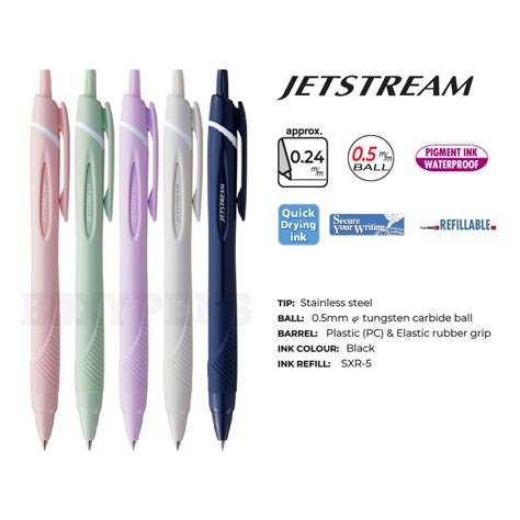 Jual Uni Jetstream Standard Ballpoint Pen New Axis Color Series - 0.5 ...