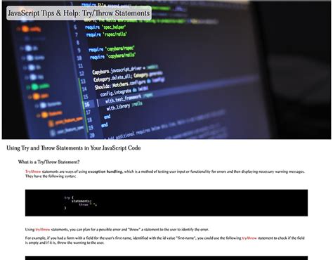 Image result for JavaScript Throw