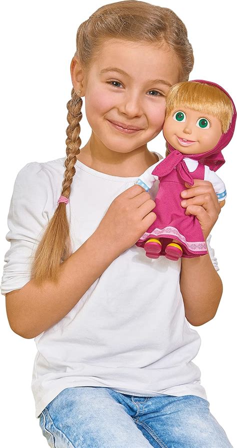 Simba Masha and The Bear Soft Bodied Doll - 23cm India | Ubuy