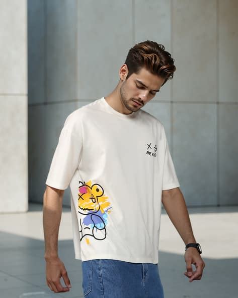 Buy White Tshirts for Men by Shein Online | sheinindia.in