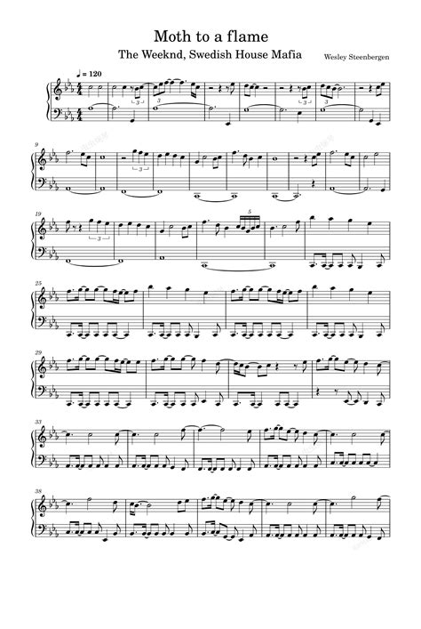 Moth To A Flame (arr. The Weeknd) by Swedish House Mafia & Adriatique ...