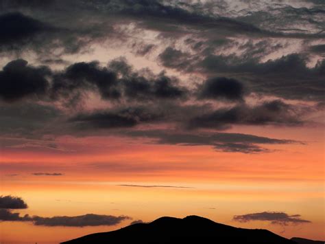 Clouds Above South American Mountain Range, HD