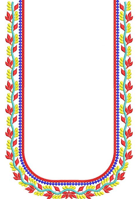 South Indian Blouse Embroidery Design -10311