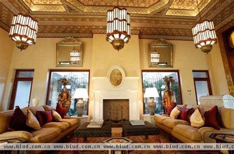 摩洛哥风格客厅装修案例 - 家居装修知识网