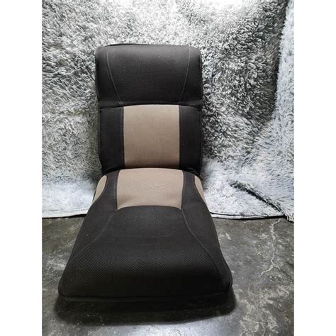 Dark Brown Reclining Floor Chair | Shopee Philippines