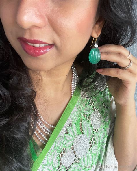 EE-S49956 Tissue Green CutWork – sakhifashions
