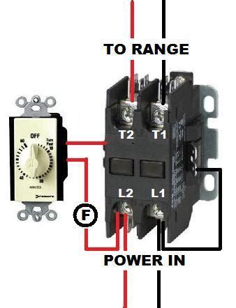 Image result for Condensor Contactor and Timer Wiring Diagram