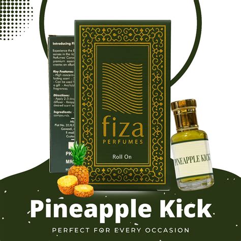 PINEAPPLE KICK ATTAR BY FIZA PERFUMES – Fiza Perfumes