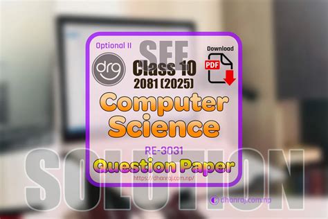 Image result for See 2081 Syllabus Computer Science