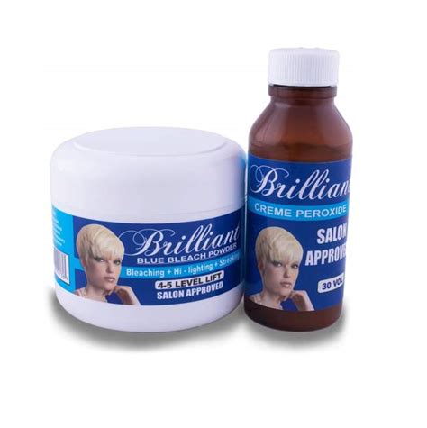 Brilliant Hair Bleach Combo/Highlight Kit - Salon Approved | Shop Today ...