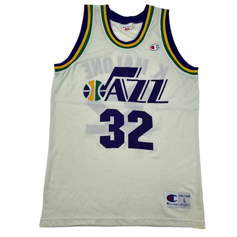 01602 Champion Utah Jazz Karl Malone Jersey – PAUL’S FANSHOP