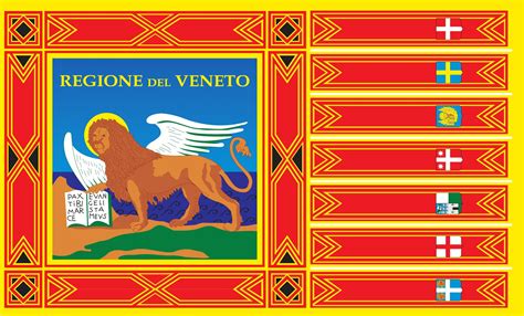Flag Venice Italy Venice, Flag Of The City And Municipality, Veneto,