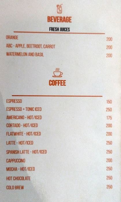 Menu at Double Roti, Chennai, 2/546