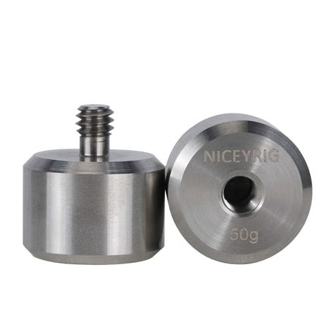NICEYRIG Gimbal Counter Weight Set 50g x 2, Heavy-Sided Camera ...