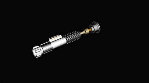 STL file Master Obi-wan Kenobis Lightsaber , Clone wars , Cosplay prop ...