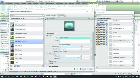Image result for Revit Material Editor