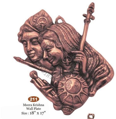 Brass Meera Krishna Wall Hanging Manufacturer, Supplier from Hyderabad