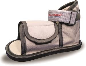 AccuSure Adjustable & Lightweight Cast Shoe Support Covering Cast ...