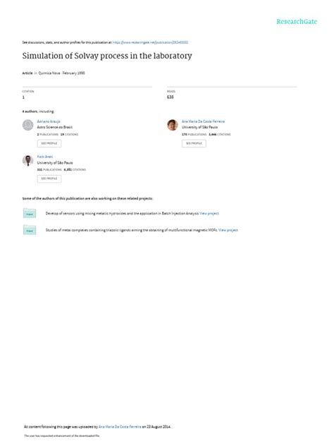 Image result for Solvay Process Chemistry