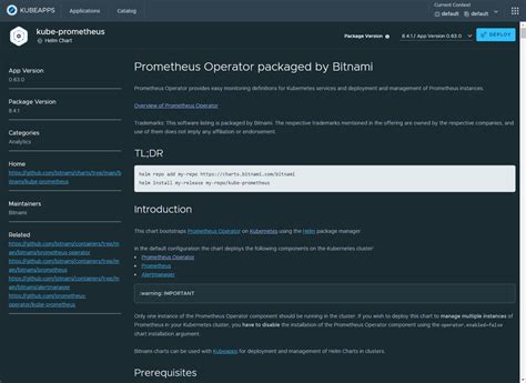 Kube-Prometheus-Stack installation and configuration