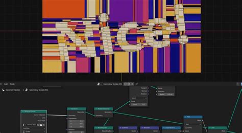 Geometry Nodes Showcase 的图像结果