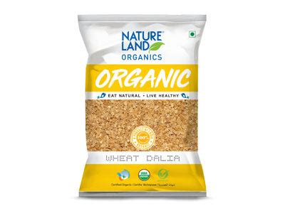 Organic Wheat Dalia (Porridge) (Nature-land)