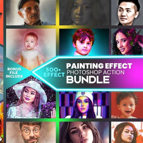80% OFF 500+ Photoshop Action Bundle – MasterBundles
