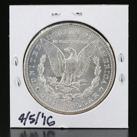 Key Date Low Mintage 1885-CC Morgan Silver Dollar | EBTH