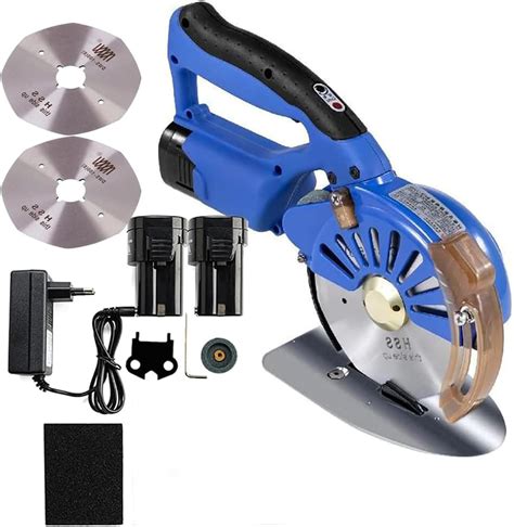 Electric Fabric Cutter - 27/32/40Mm Cutting Height, Rotary Cloth ...